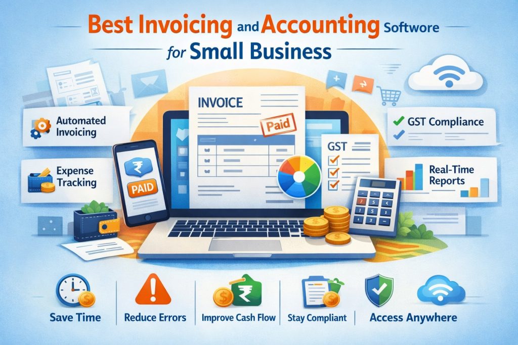 Invoicing and accounting software for small business