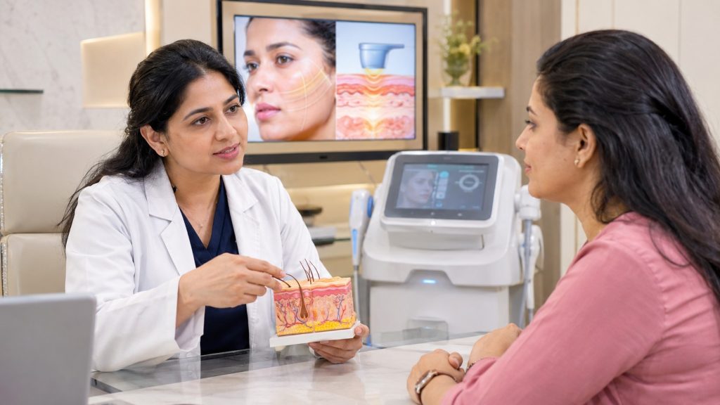 Skin Tightening Treatment in Pune-World of Aesthetics Hair & Skin Clinic - Dermatologist in Aundh, Hair Clinic in Aundh