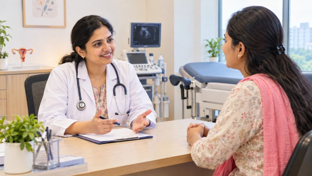 female gynecologist in Punawale