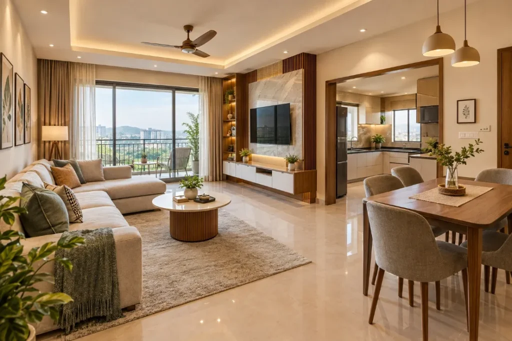 2 Bhk Interior Designing Service in Nashik